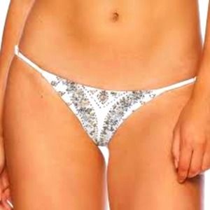 Beach bunny bikini bottom, size small